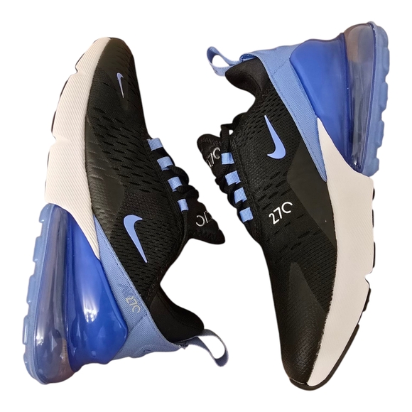 Nike Air Max 270 Women’s Size 6.5 Black Royal Pulse AH6789-015 Running Shoes - Picture 9 of 12